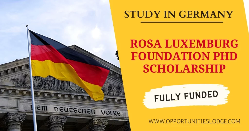 Rosa Luxemburg Foundation Scholarship 