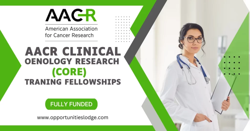 AACR Research Fellowships