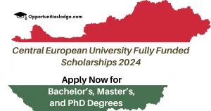 Central European University Fully Funded Scholarships 2024