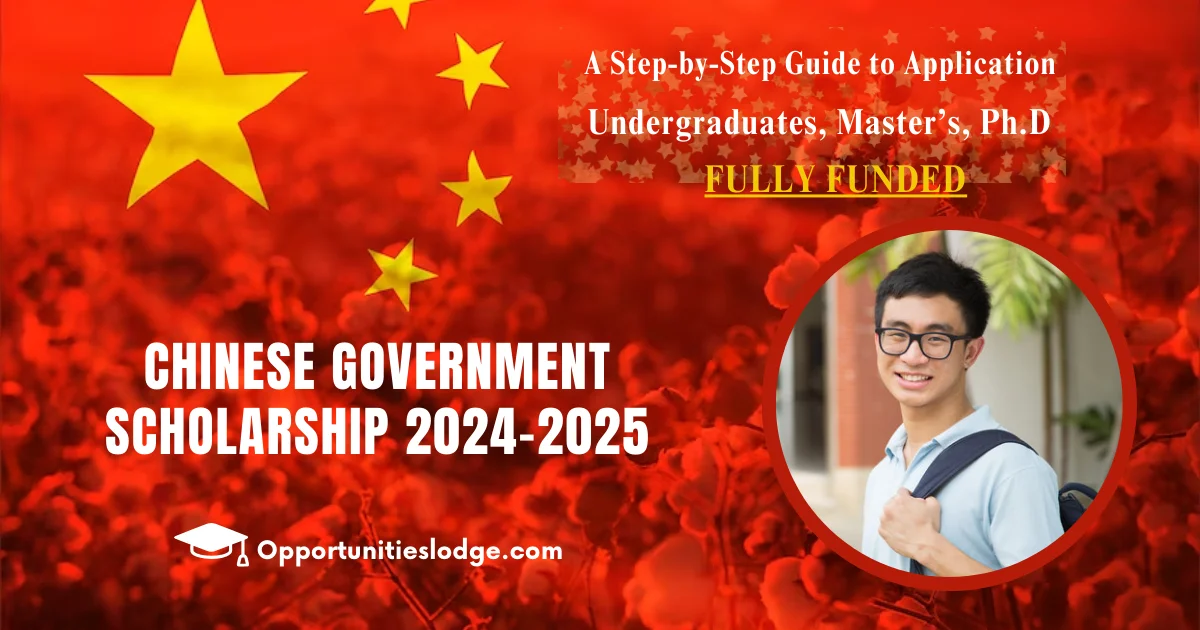 Chinese Government Scholarship 2024-2025